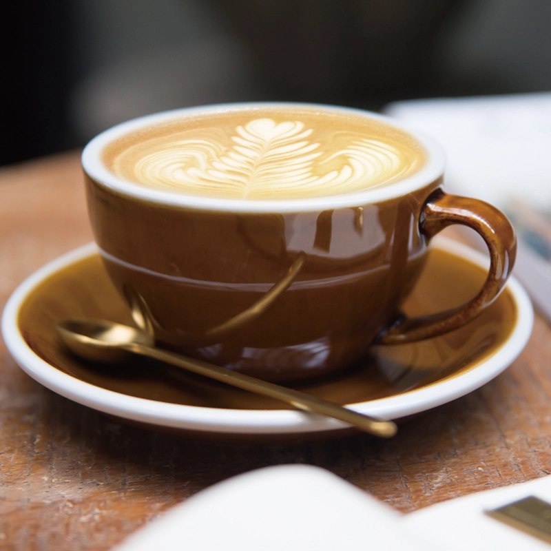 秋カラー】Egg Cappuccino Cup＆Saucer / 200ml