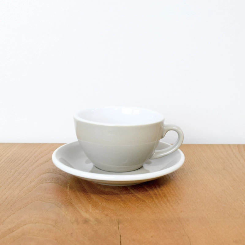 秋カラー】Egg Cappuccino Cup＆Saucer / 200ml
