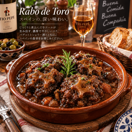 牛テールのシェリー酒煮込み｜6時間じっくり煮込むスペインの伝統料理 2名様用