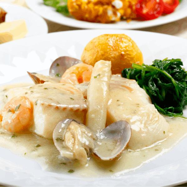 カレイのバスク風グリーンソース(2名用)※(注)受注生産品