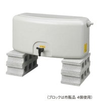雨水タンク 雨水貯留タンク 雨音くんミニ８０リットル 架台なし 幅889×奥行428×高さ464mm 1台単位 ポリエチレン製 付属品付 施工工事 縦樋 たてどい 集水 防災グッズ おしゃれ エコ 省