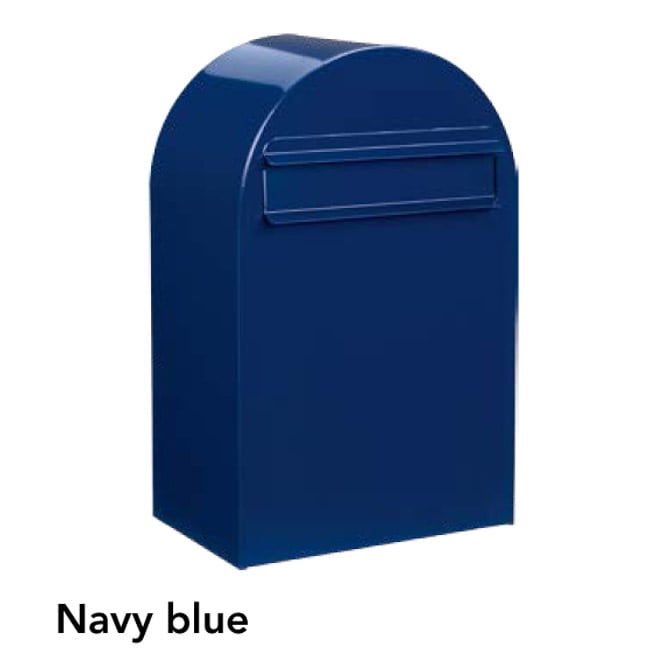 ポスト 郵便受け 郵便ポスト デザインポスト ボンボビ ネイビーブルー