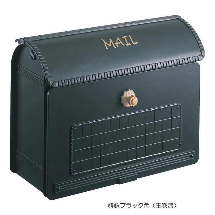 ポスト 郵便受け 壁掛け郵便ポスト デザインポスト ユーロバッグ 鋳鉄