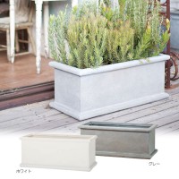 プランター 植木鉢 大型 長方形植木鉢 ファイバープランター ラムダ ヘビーリム 60×25.5×24cm ガーデニング 園芸用品