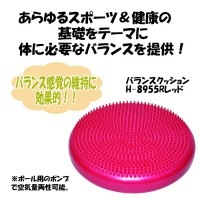 バランスクッション 赤 トーエイライト トレーニング 健康 バランス 高齢者 便利 コンパクト プレゼント 贈り物