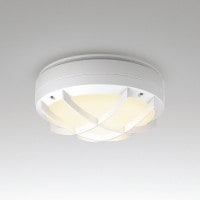 玄関 照明 ポーチ灯 ポーチライト LED ランプ付 軒下用 フロストクリプトン球40W形×2灯用相当 (電球別売) 白 照明器具 sh0749-end