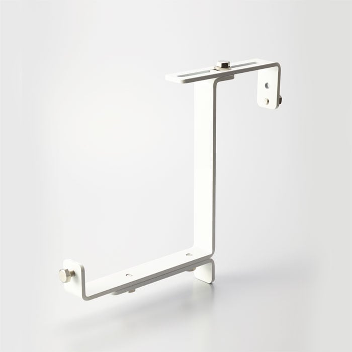 プランター スリムウッド スカイガーデン 専用吊金具 2個セット ホワイト ブラケット ガーデニング 園芸用品 代引不可