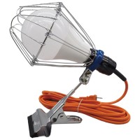 led 投光器 100v ニュールミネ アルファ LED投光器  22W クリップ付 屋内用 ソケット 連結 超高輝度 コード5m 口金E26 作業灯
