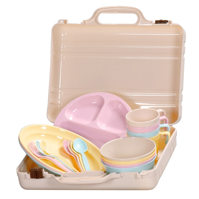 MONTAGE アウトドア食器セット 6色 MONTAGE アウトドア食器セット 6色