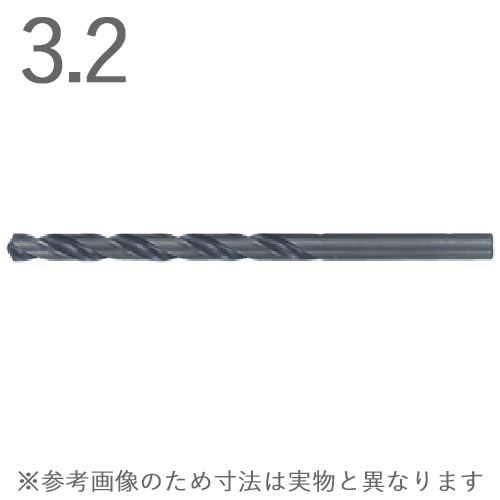 鉄工用 ストレートドリル 三菱マテリアル ハイス SDD0320 刃先径