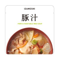 非常食 セット 備蓄 食糧 災害 食料 防災食 まんぞく豚汁 1袋単位 300g 146Kcal 長期保存 ３年保存 IZAMESHI イザメシ 日本国産 地域 自宅 食卓 オフィス 事業所 事務所 