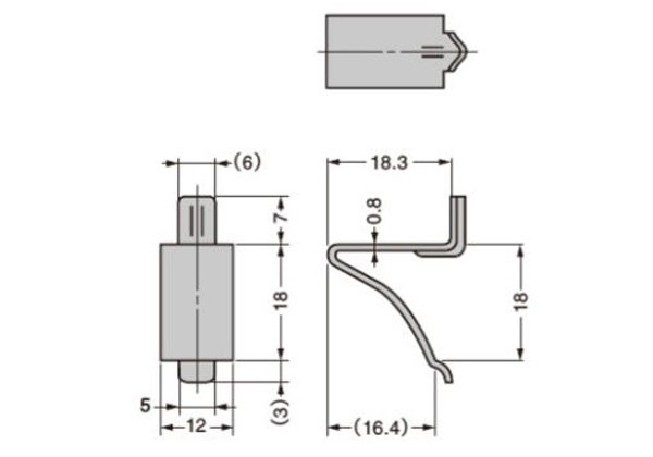 ê�������  �ۥ磻�� ���ƥ�쥹 ê�� SPB-20WT �إ����饤�� �� �ݸ�ơ����� 12mm��18mm��25mm ��������ñ�� �������� ê���