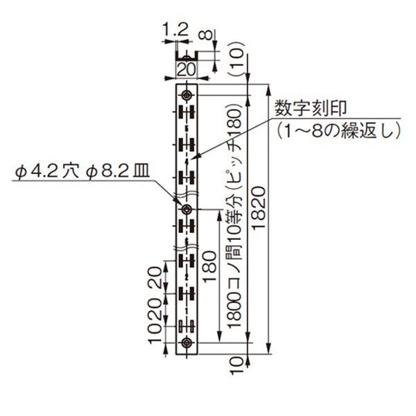 ê�� ��� �졼�� ê�����졼�� ê������� ���ƥ�쥹 ������ SPHL-1820 20mm��1820mm 30�ܥ��å� �������� �������� ê��� ��� ��ê