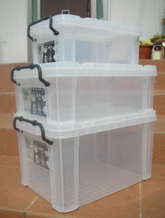 ��Ǽ�ܥå��� ��Ǽ������ �ե��դ� �ץ饹���å��� �����ܥå���02 Ʃ���ʥ��ꥢ�� ����291�߱���435�߹⤵158mm 1��ñ�� �ץ졼����