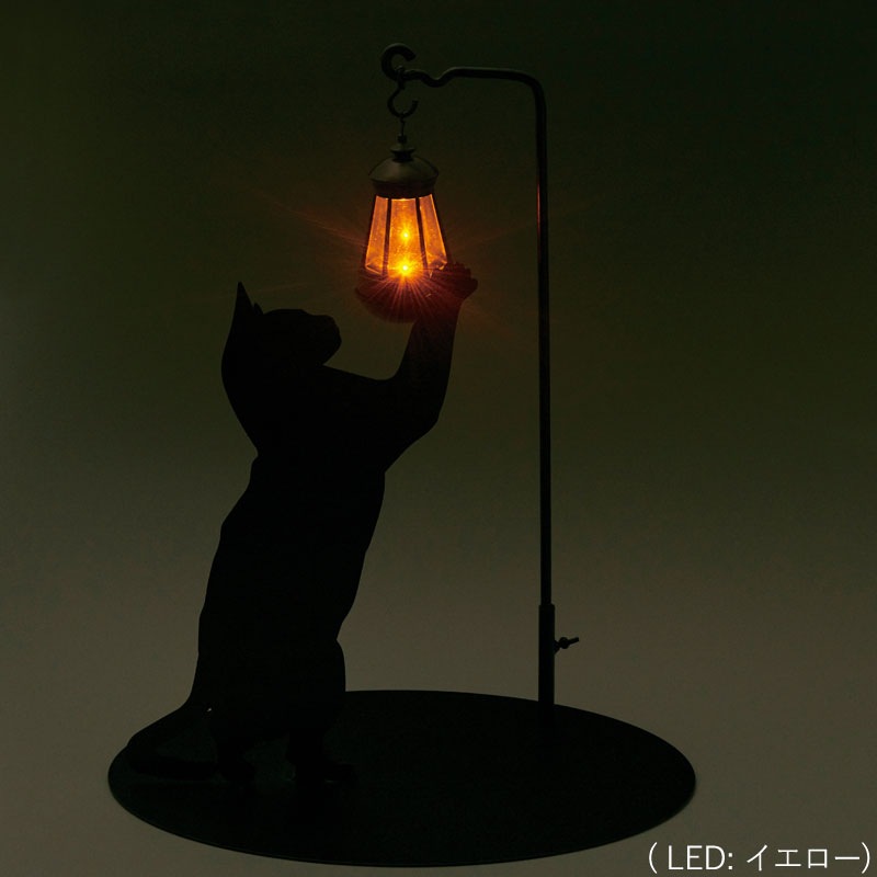 �����顼�饤�� ���� �ɱ����� ͶƳ�� LED �����ǥ�饤�� �����󥵡��� ���� Tree��Cat ���륨�åȥ����顼 ����å� ǭ ��43�߱���30�߹⤵53cm 1��ñ�� ��Ω�� ���� �� ���� ����ȥ�� ���� ���� �� ������� �������