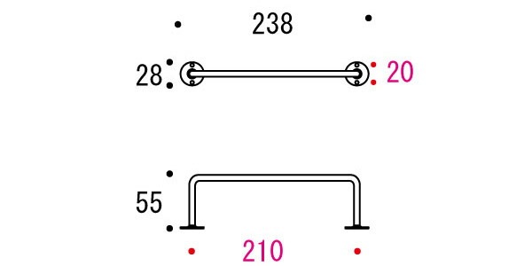 ������ϥ󥬡� ��� ������ݤ� ������� ������С� 21B PF HL �إ��饤��ž夲 ������� �⿧ W238��H28��D55mm �ݺ� �ץ饤��ե������ ľ��7mm
