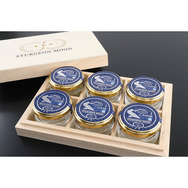 桐箱入り　キャビア30g　6個セット
