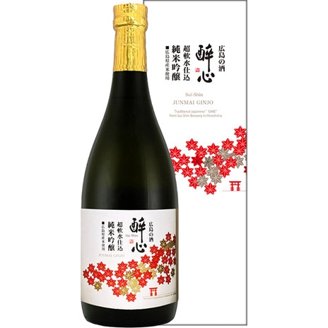 純米吟醸 「醉心 超軟水仕込」 (720ml)」の通販｜醉心の公式通販