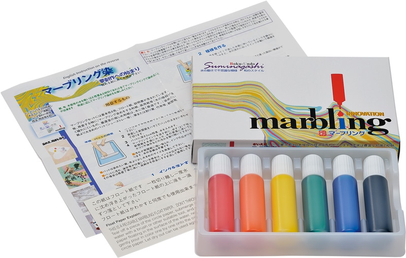 マーブリング６色セット
