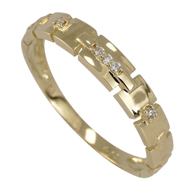 ピンキーリング ダイヤモンド 10金 イエロー ピンク ホワイトゴールド 指輪 リング ダイヤモンド 小指 刻印 レディース ジュエリー