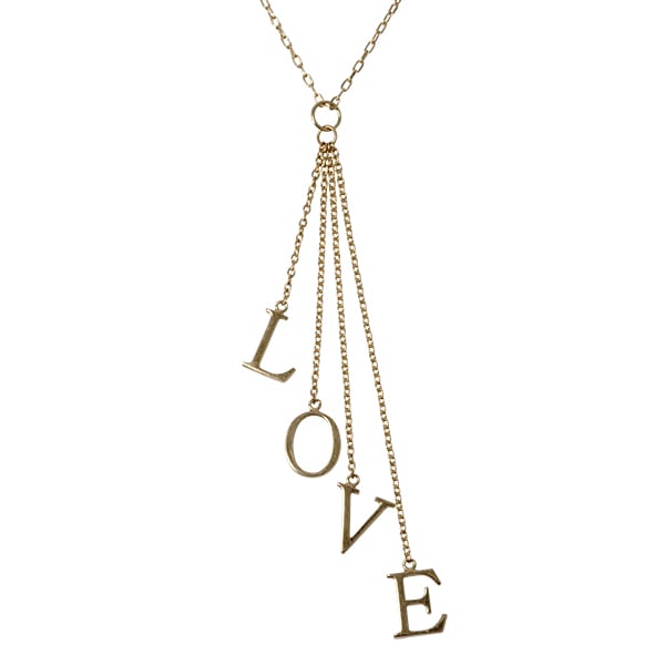 イニシャルネックレス ＬＯＶＥ love ネックレス ペンダント 18金 イエロー ピンク ホワイトゴールド レディース ジュエリー アクセサリー