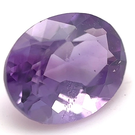 【ルース販売】アメジスト 6ｍｍ×8ｍｍ ＯＶ ルース販売