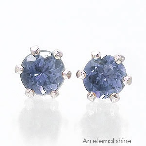 ピアス 一粒 タンザナイト 3mm 12月誕生石 k18 18金 スタッド セカンド レディース ジュエリー アクセサリー プレゼント ギフト 人気