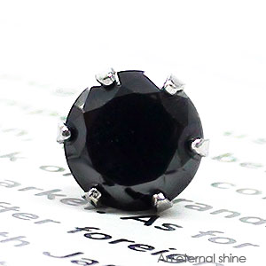 ピアス 一粒 片耳 5mm オニキス 誕生石 スタッド セカンド レディース ジュエリー ポイント消化 アクセ アクセサリー 人気 おすすめ