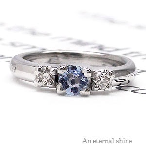 ベビーリング 18金 k18 ホワイトゴールド イエローゴールド タンザナイト 12月誕生石 ダイヤモンド 0.02ct ペンダント トップ