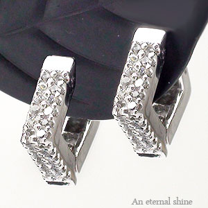 イヤリング ダイヤモンド 0.32ct 18金 イエロー ピンク ホワイトゴールド 中折れ式 レディース ジュエリー アクセサリー プレゼント