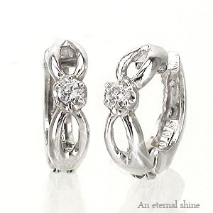 イヤリング 18金 ダイヤモンド 0.2ct k18ゴールド 中折れ式 レディース ジュエリー アクセサリー プレゼント ギフト 人気 おすすめ