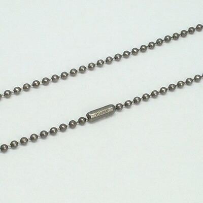 ネックレス 純チタン ボールチェーン 2.3mm幅 切売り オーダーメイド ブレスレット アンクレット ポイント消化 アクセ