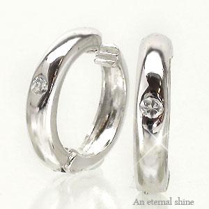 イヤリング 18金 ダイヤモンド 0.07ct k18ゴールド 中折れ式 レディース ジュエリー アクセサリー プレゼント ギフト 人気 おすすめ