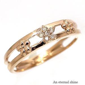 ピンキーリング 指輪 ダイヤモンド 10金 イエロー ピンク ホワイトゴールド 小指 レディース ジュエリー アクセサリー プレゼント ギフト 人気