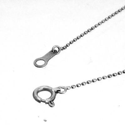 ネックレス pt850 カットボールチェーン 0.8mm幅 プラチナ850 切売り オーダーメイド ブレスレット アンクレット レディース