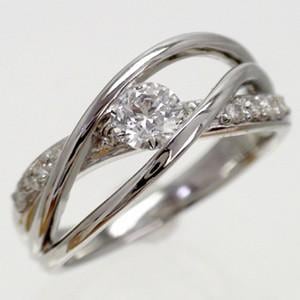 リング ダイヤ ダイヤモンド 11石 0.45ct 18金 イエロー ピンク ホワイトゴールド 指輪 婚約指輪 刻印 レディース ジュエリー