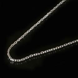 ネックレス アズキチェーン 40cm 小豆 クサリ pt850 プラチナ850 レディース ジュエリー アクセサリー プレゼント ギフト 人気