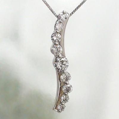 ネックレス ダイヤ ダイヤモンド 0.5ct ペンダント プラチナ900 チェーン レディース ジュエリー アクセサリー プレゼント ギフト 人気