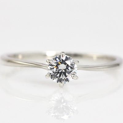 リング 婚約指輪 エンゲージ プラチナ900 ダイヤ (Dカラー:VSクラス:エクセレント:0.3ct) レディース ジュエリー アクセサリー