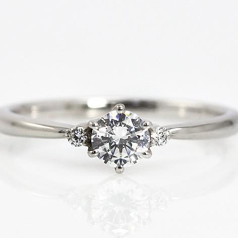 リング 婚約指輪 エンゲージ プラチナ900 ダイヤ (Hカラー SIクラス Good 0.3ct )レディース ジュエリー アクセサリー