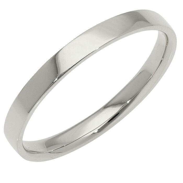 Pt900 プラチナ900 平打ちリング 14号 8.4g リング 指輪 プラチナ 4mm