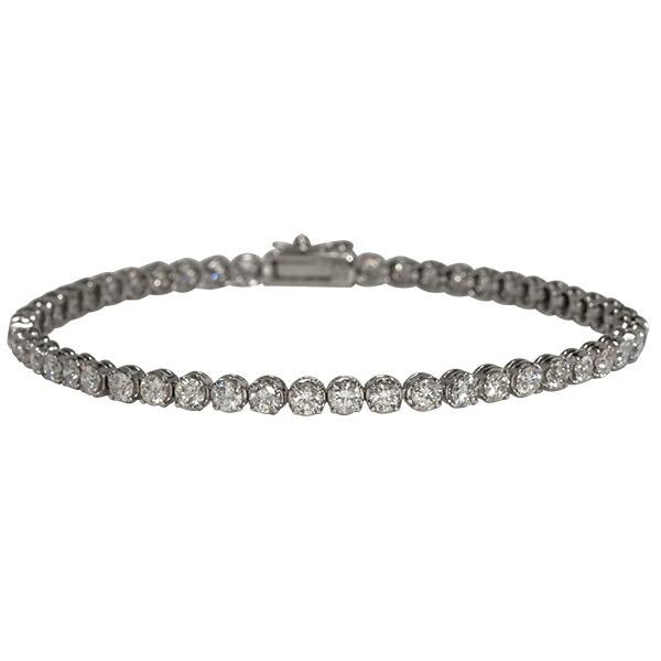 テニスブレスレット ダイヤモンド 3.00ct プラチナ ブレスレット 記念日 レディース ジュエリー アクセサリー プレゼント ギフト 人気