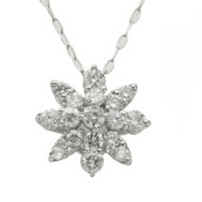 K18 ネックレス レディース ダイヤモンド ペンダント 0.3ct イエローゴールド ピンクゴールド ホワイトゴールド