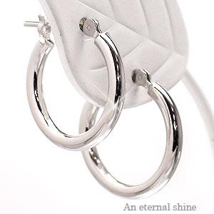 フープピアス K14 14金 ホワイトゴールド 15mm チャーム別売り レディース ジュエリー アクセサリー プレゼント ギフト 人気 おすすめ
