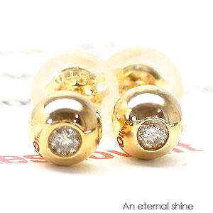 ふるさと納税 山梨県 甲府市 K18　丸玉8mmボール　フックピアス　APE5022YG ふるさと納税 山梨県 甲府市 K18 丸玉8mmボール フックピアス APE5022YG