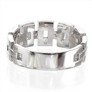 ダイヤモンド 指輪 リングプラチナ900 ダイヤ 0.04ct 無垢 ピンキーリング ミディリング ファランジリング 小指 婚約指輪 刻印