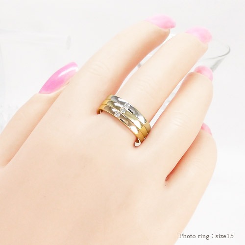 18金 指輪 レディース 一粒ダイヤモンド リング ピンキーリング ダイヤ 0.02ct ソリティア k18 18k イエロー ピンク