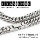 純チタン ネックレス キヘイ 喜平 極太 9mm 全長50cm ノンアレルギー メンズ レディース 男女兼用 ジュエリー 父の日 送料無料 アクセ