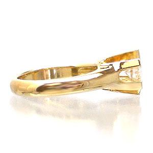 ネックレス ベビーダイヤモンド リング 0.04ct 4月誕生石 18金 18k k18 イエロー ピンク ホワイトゴールド 誕生祝い 出産祝い