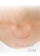 バケットカット ダイヤモンド ラインネックレス ダイヤ 0.3ct ペンダント k18ゴールド 18k 18金 イエロー ピンク ホワイトゴールド